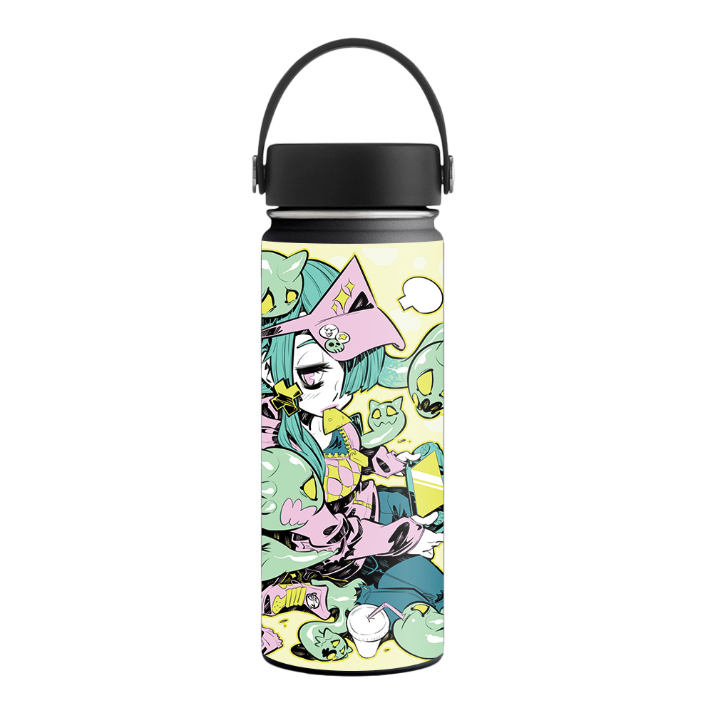Picture of MightySkins HFWI18-Ghosted Skin for Hydro Flask 18 oz Wide Mouth - Ghosted