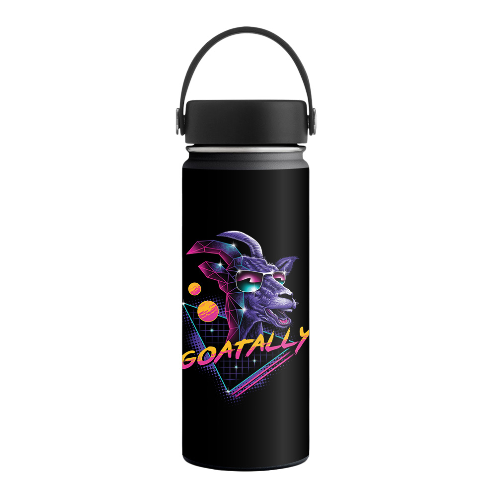 Picture of MightySkins HFWI18-Goatally Skin for Hydro Flask 18 oz Wide Mouth - Goatally