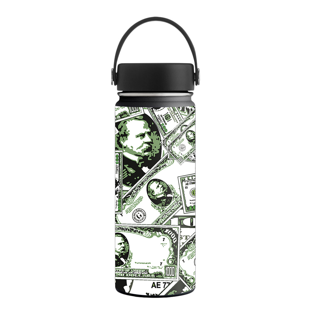 Picture of MightySkins HFWI18-Phat Cash Skin for Hydro Flask 18 oz Wide Mouth - Phat Cash