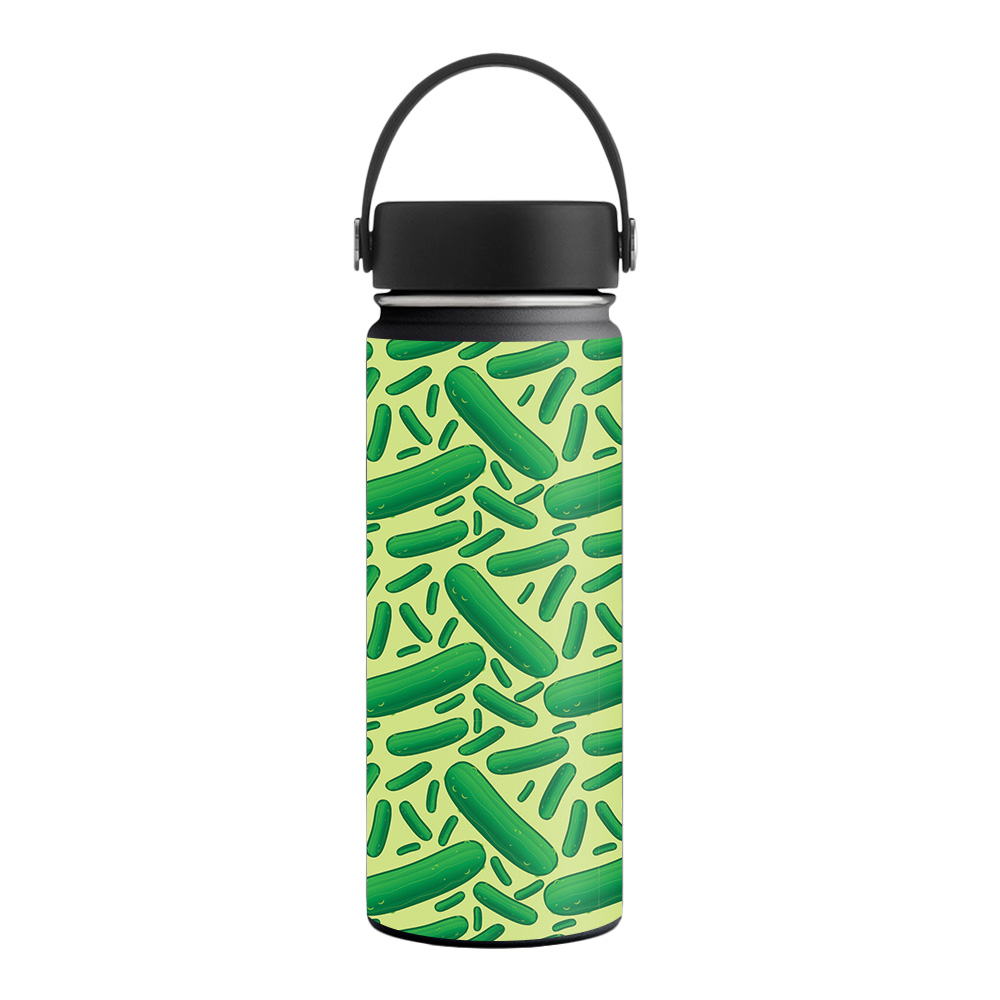 Picture of MightySkins HFWI18-Pickles Skin for Hydro Flask 18 oz Wide Mouth - Pickles
