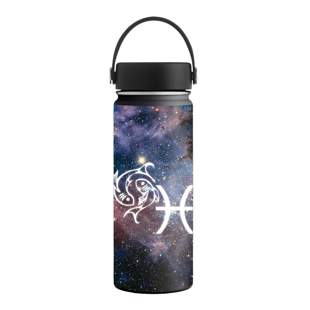 Picture of MightySkins HFWI18-Pisces Skin for Hydro Flask 18 oz Wide Mouth - Pisces