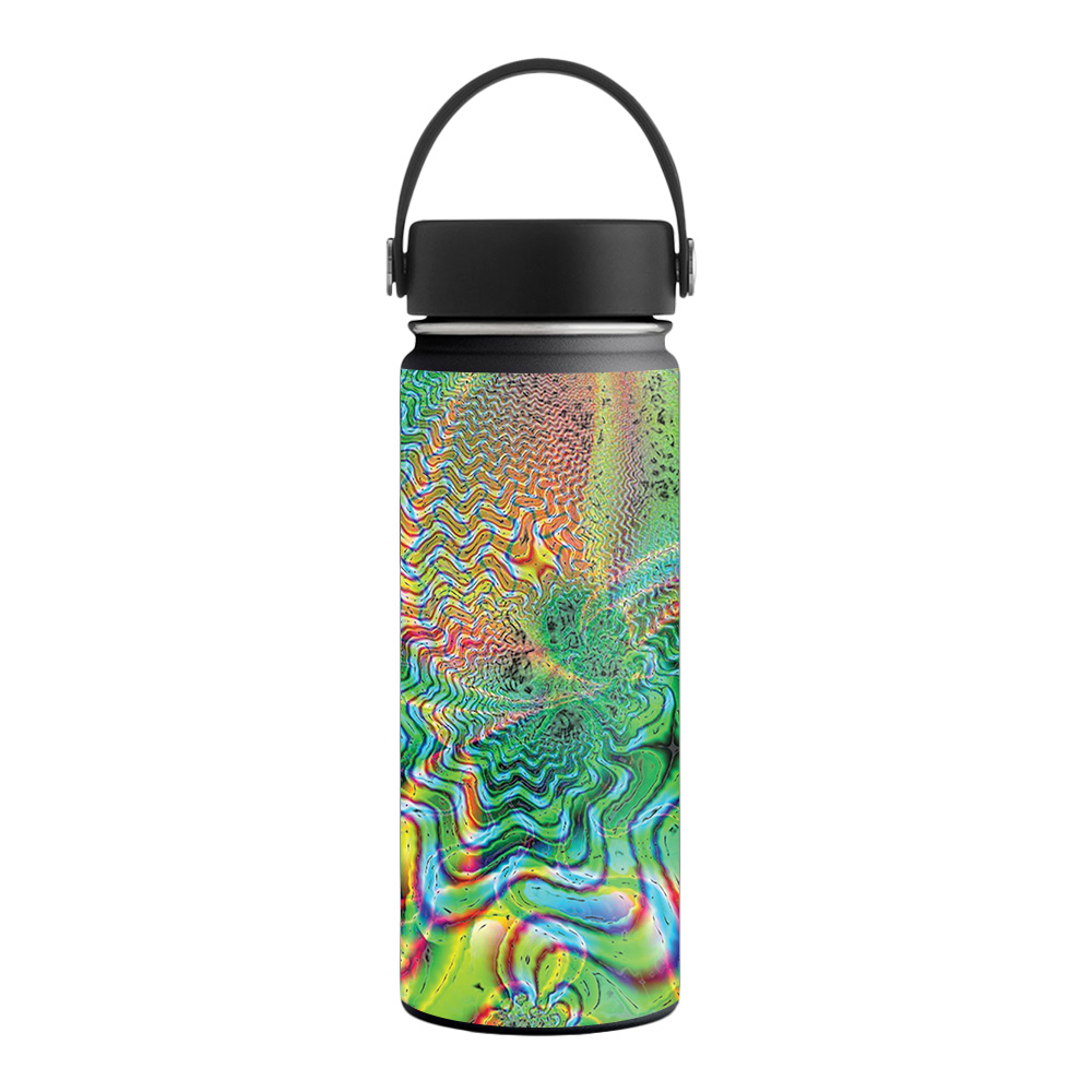 Picture of MightySkins HFWI18-Psychedelic Skin for Hydro Flask 18 oz Wide Mouth - Psychedelic