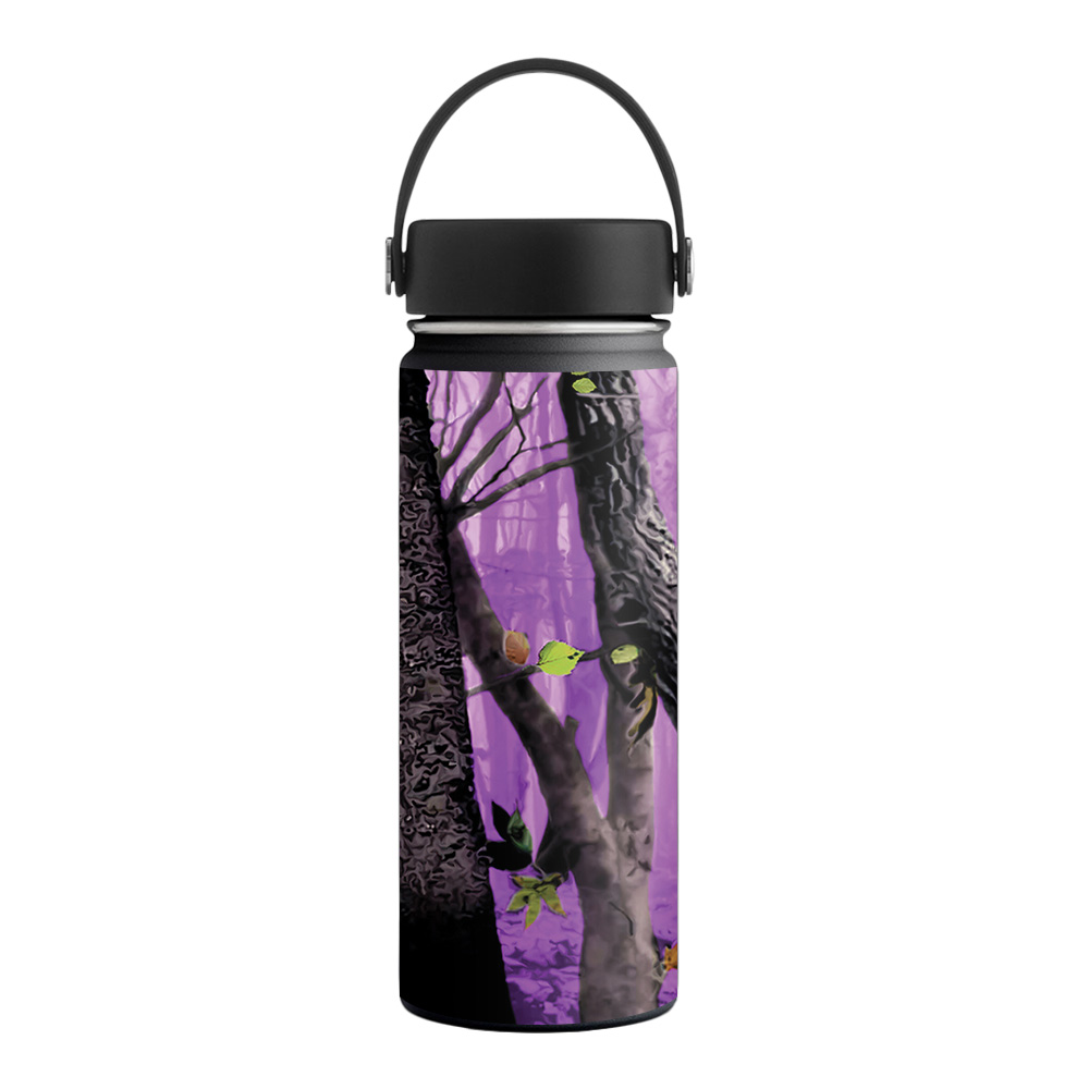 Picture of MightySkins HFWI18-Purple Tree Camo Skin for Hydro Flask 18 oz Wide Mouth - Purple Tree Camo