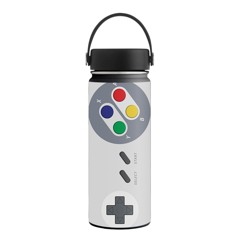 Picture of MightySkins HFWI18-Retro Gamer 1 Skin for Hydro Flask 18 oz Wide Mouth - Retro Gamer 1