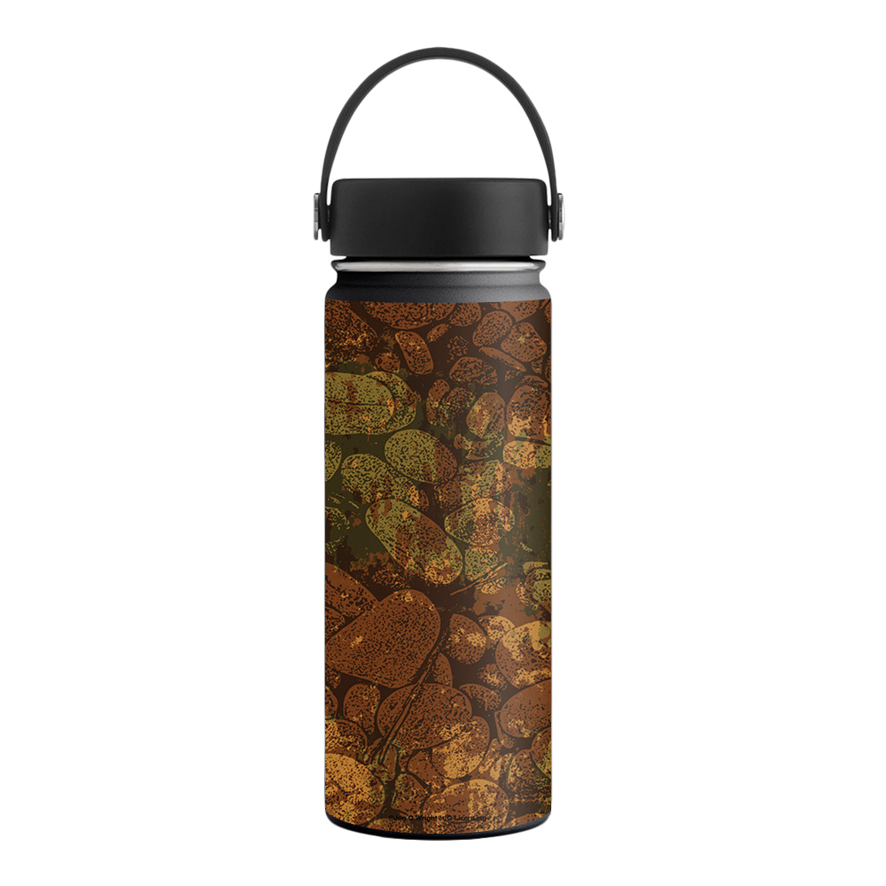 Picture of MightySkins HFWI18-River Stones Skin for Hydro Flask 18 oz Wide Mouth - River Stones