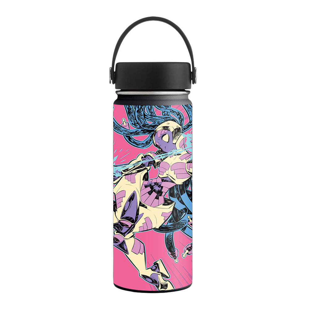 Picture of MightySkins HFWI18-Robot Creature Skin for Hydro Flask 18 oz Wide Mouth - Robot Creature