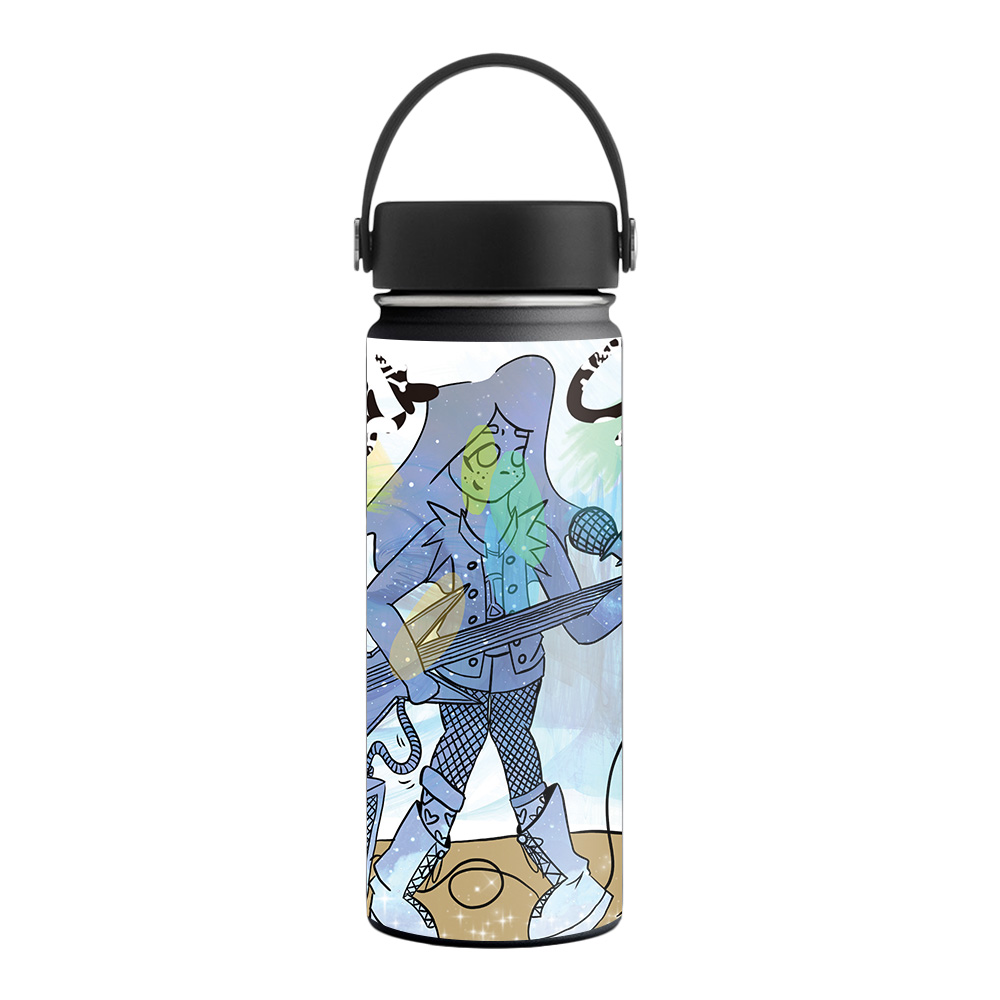 Picture of MightySkins HFWI18-Rock On Skin for Hydro Flask 18 oz Wide Mouth - Rock On