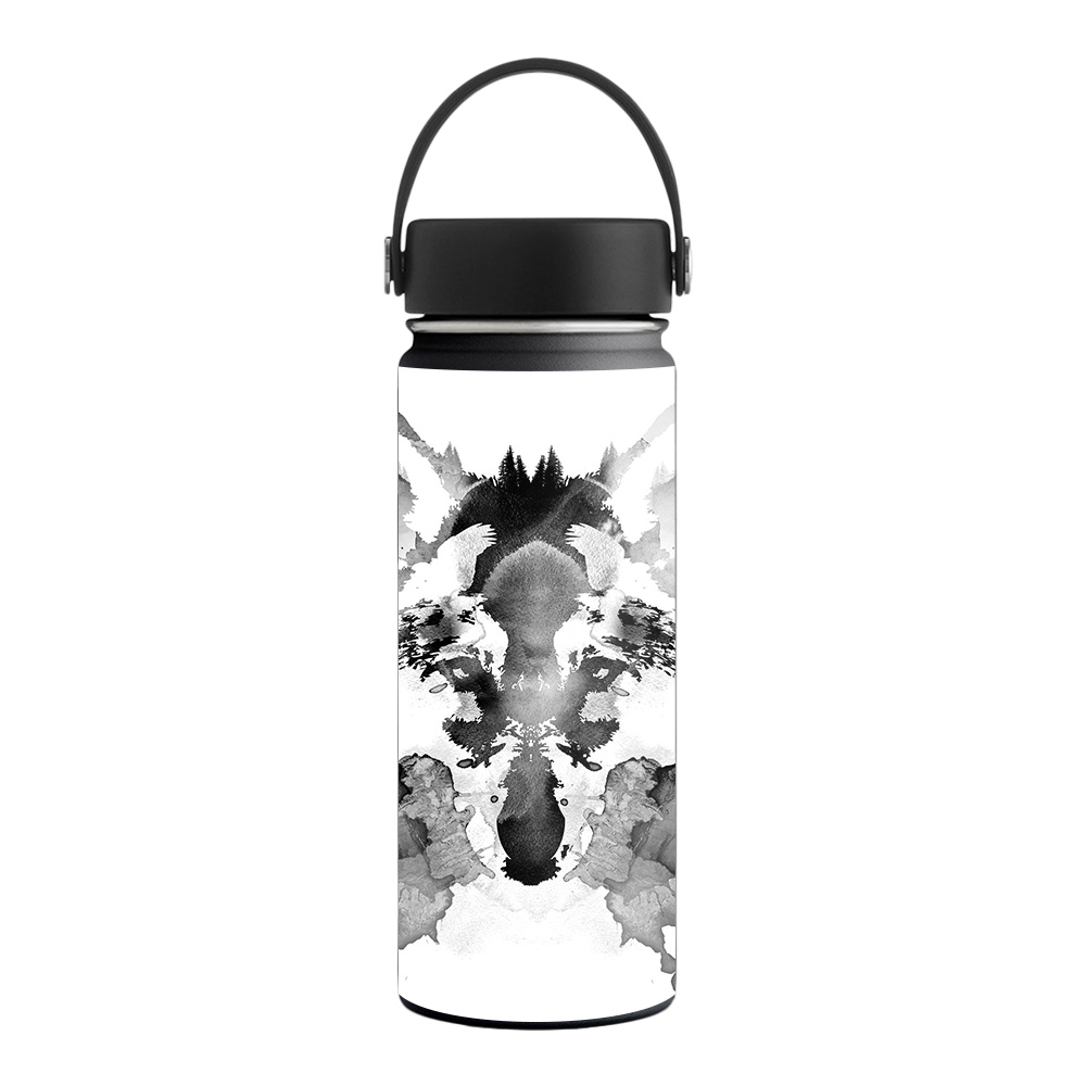 Picture of MightySkins HFWI18-Rorschach Skin for Hydro Flask 18 oz Wide Mouth - Rorschach