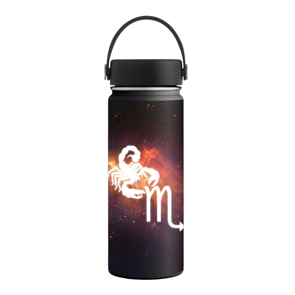 Picture of MightySkins HFWI18-Scorpio Skin for Hydro Flask 18 oz Wide Mouth - Scorpio
