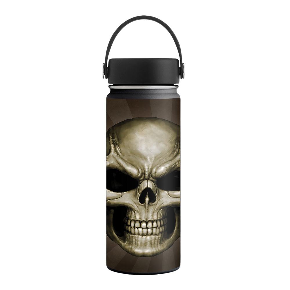 Picture of MightySkins HFWI18-Skeletor Skin for Hydro Flask 18 oz Wide Mouth - Skeletor