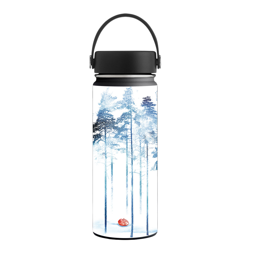 Picture of MightySkins HFWI18-Sleeping In The Woods Skin for Hydro Flask 18 oz Wide Mouth - Sleeping In the Woods