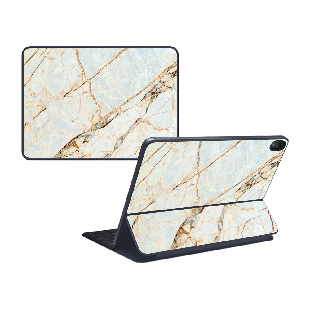 APIPSK1118-Antique Marble Skin for Apple iPad Pro Smart Keyboard 11 in. 2018 - Antique Marble -  MightySkins