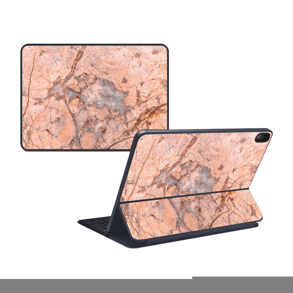 APIPSK1118-Blush Marble Skin for Apple iPad Pro Smart Keyboard 11 in. 2018 - Blush Marble -  MightySkins