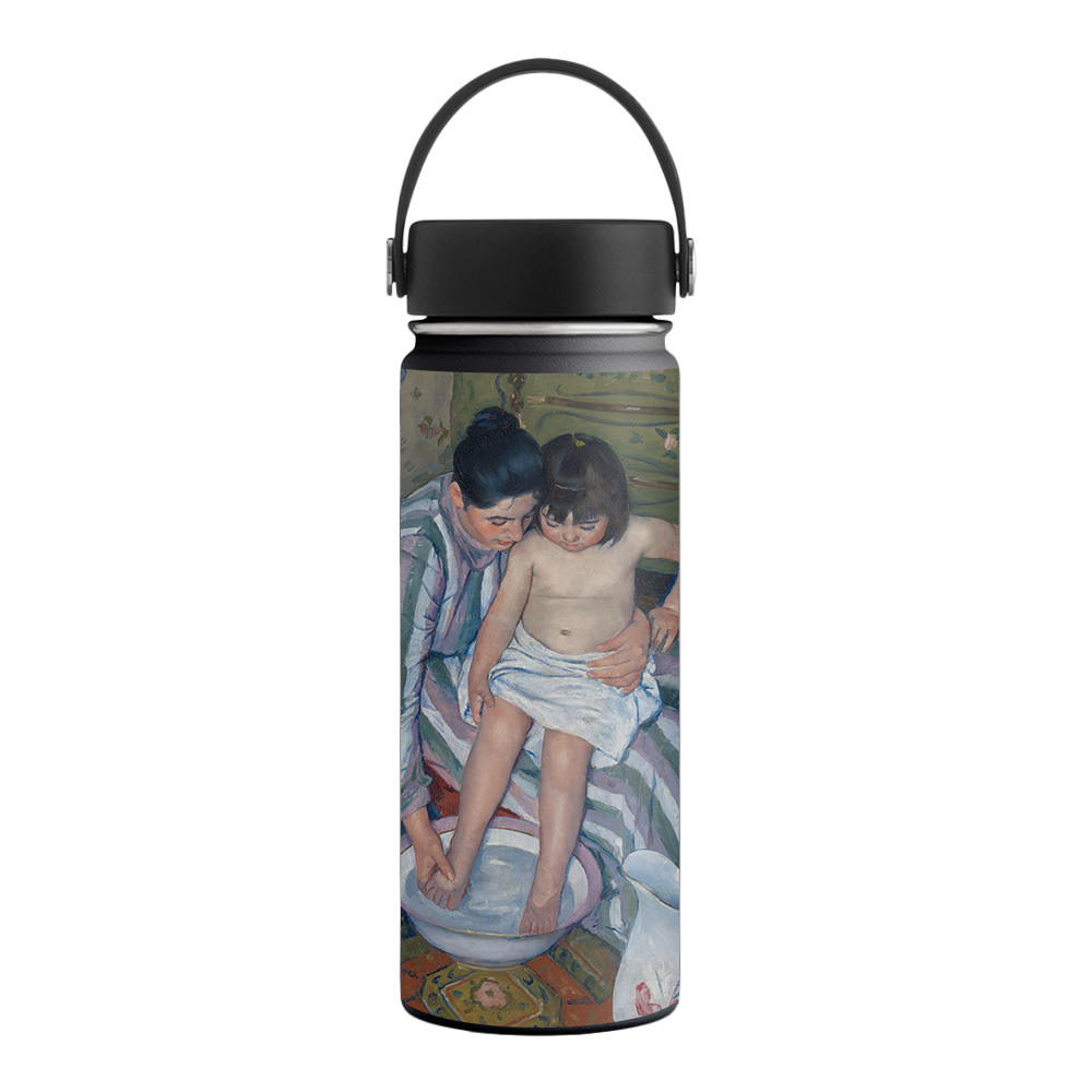 Picture of MightySkins HFWI18-The Childs Bath Skin for Hydro Flask 18 oz Wide Mouth - The Childs Bath