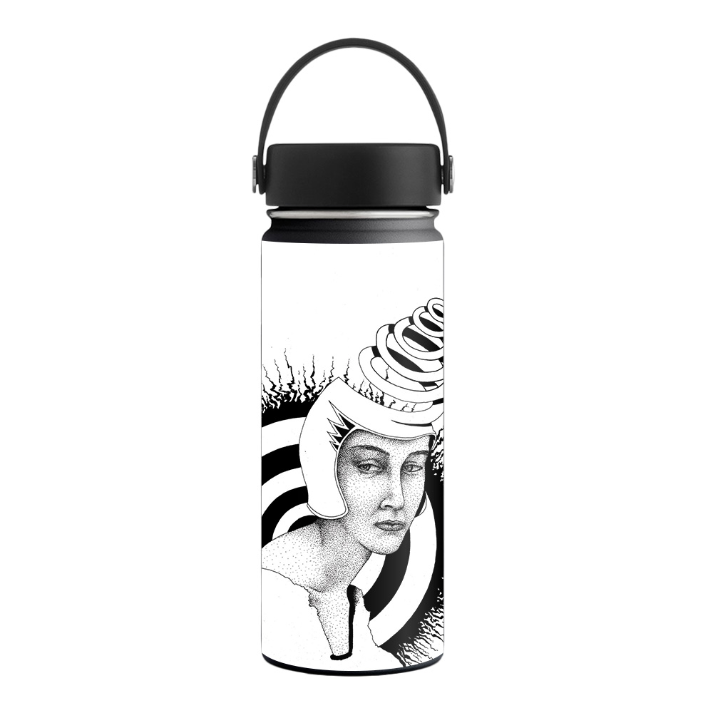 Picture of MightySkins HFWI18-Twisted Mind Skin for Hydro Flask 18 oz Wide Mouth - Twisted Mind