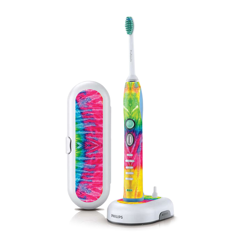 Picture of MightySkins PHSOFX7-Tie Dye 2 Skin for Philips Sonicare 7 Series Flexcare Plus Rechargeable - Tie Dye 2
