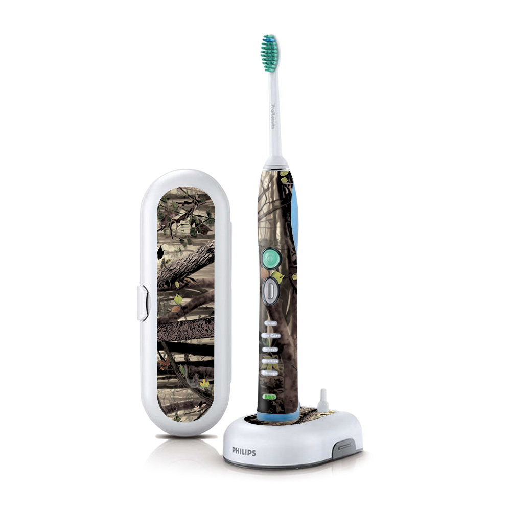 Picture of MightySkins PHSOFX7-Tree Camo Skin for Philips Sonicare 7 Series Flexcare Plus Rechargeable - Tree Camo