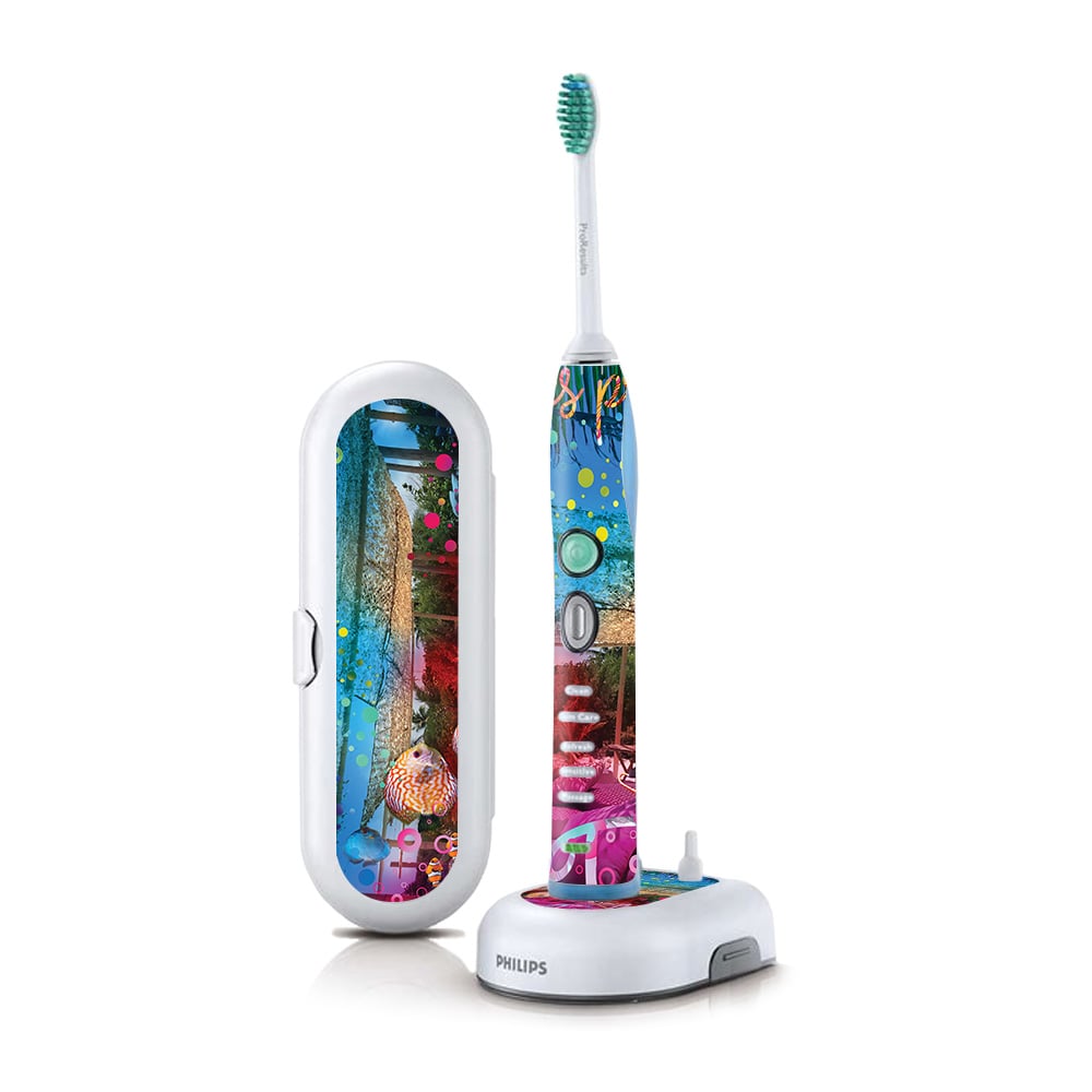 Picture of MightySkins PHSOFX7-Tropical Resort Skin for Philips Sonicare 7 Series Flexcare Plus Rechargeable - Tropical Resort