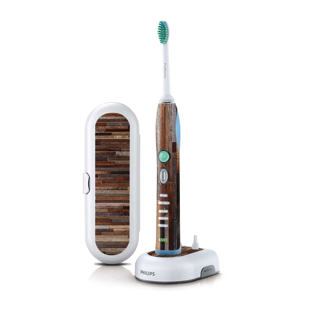 Picture of MightySkins PHSOFX7-Woody Skin for Philips Sonicare 7 Series Flexcare Plus Rechargeable - Woody