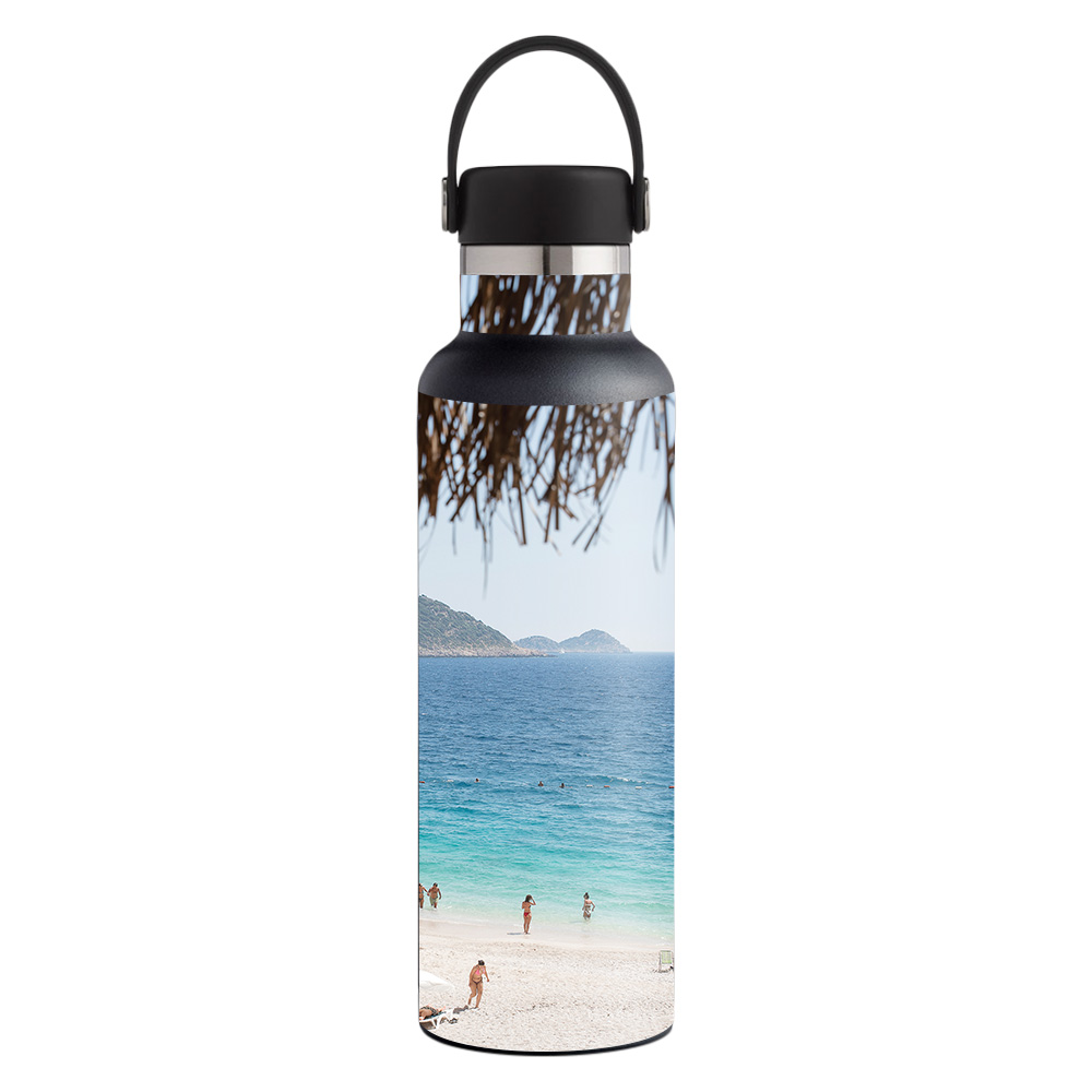 Picture of MightySkins HFST21-Beach Vacation Skin for Hydro Flask 21 oz Standard Mouth - Beach Vacation