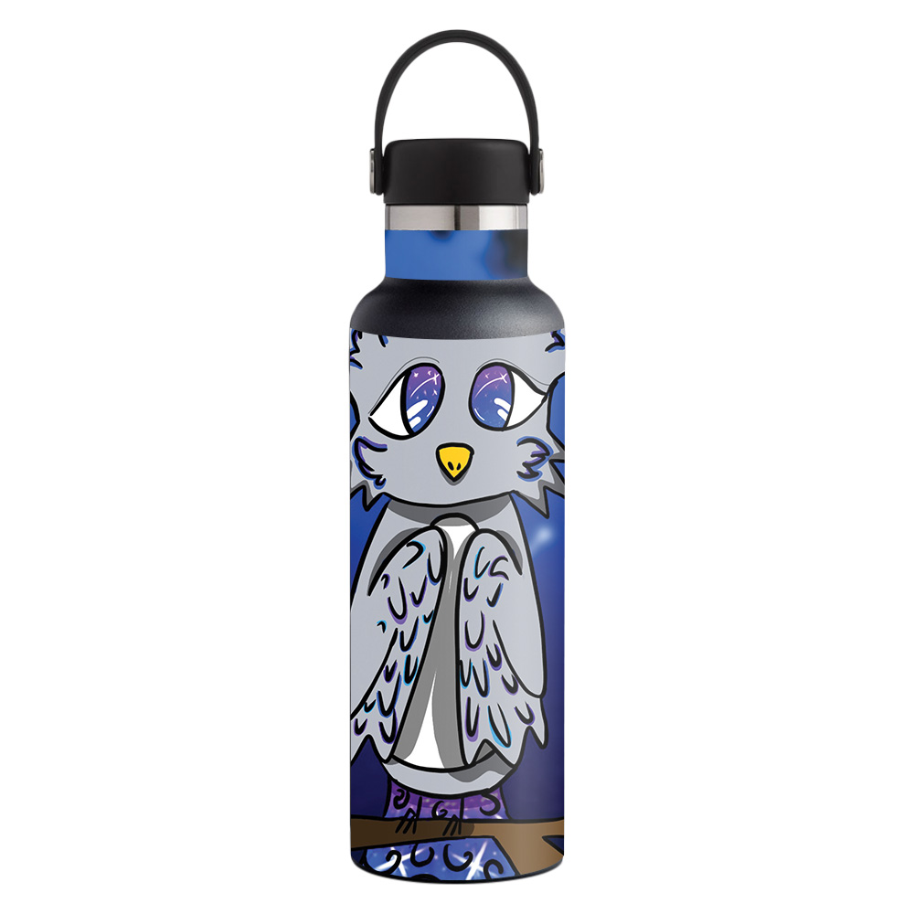 Picture of MightySkins HFST21-Bedtime Owl Skin for Hydro Flask 21 oz Standard Mouth - Bedtime Owl