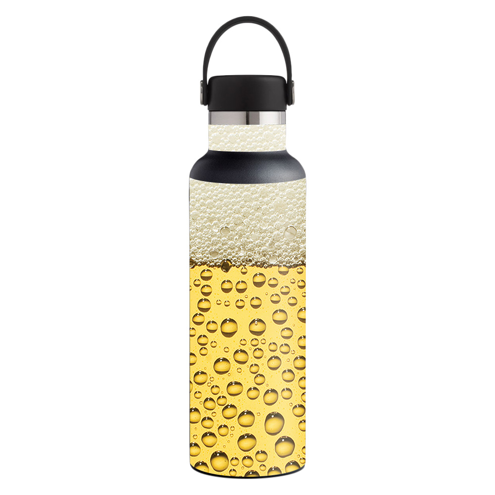 Picture of MightySkins HFST21-Beer Buzz Skin for Hydro Flask 21 oz Standard Mouth - Beer Buzz