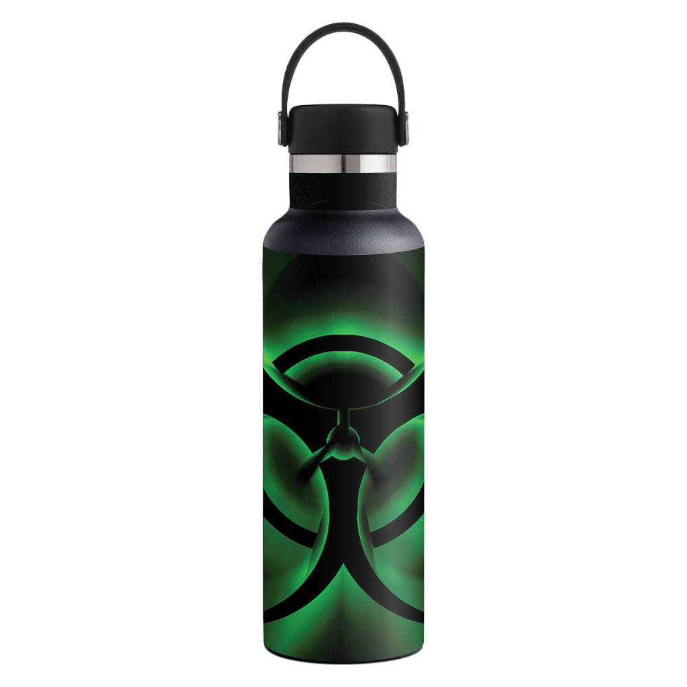 Picture of MightySkins HFST21-Bio Glare Skin for Hydro Flask 21 oz Standard Mouth - Bio Glare