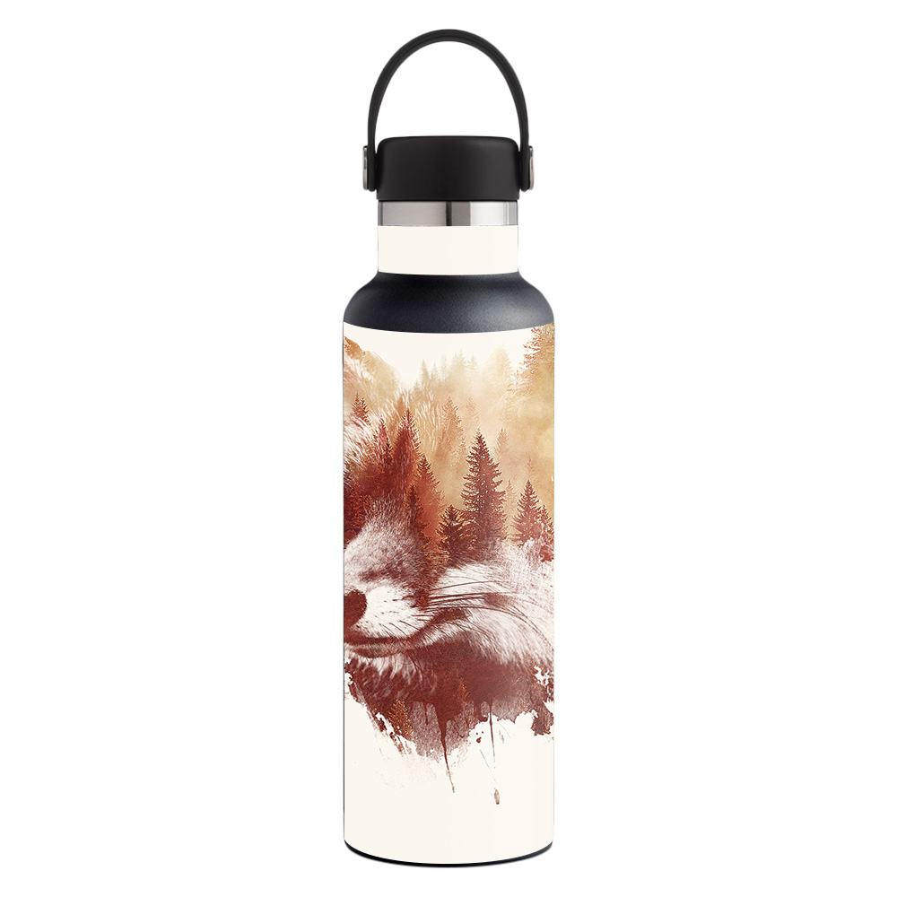 Picture of MightySkins HFST21-Blind Fox Skin for Hydro Flask 21 oz Standard Mouth - Blind Fox