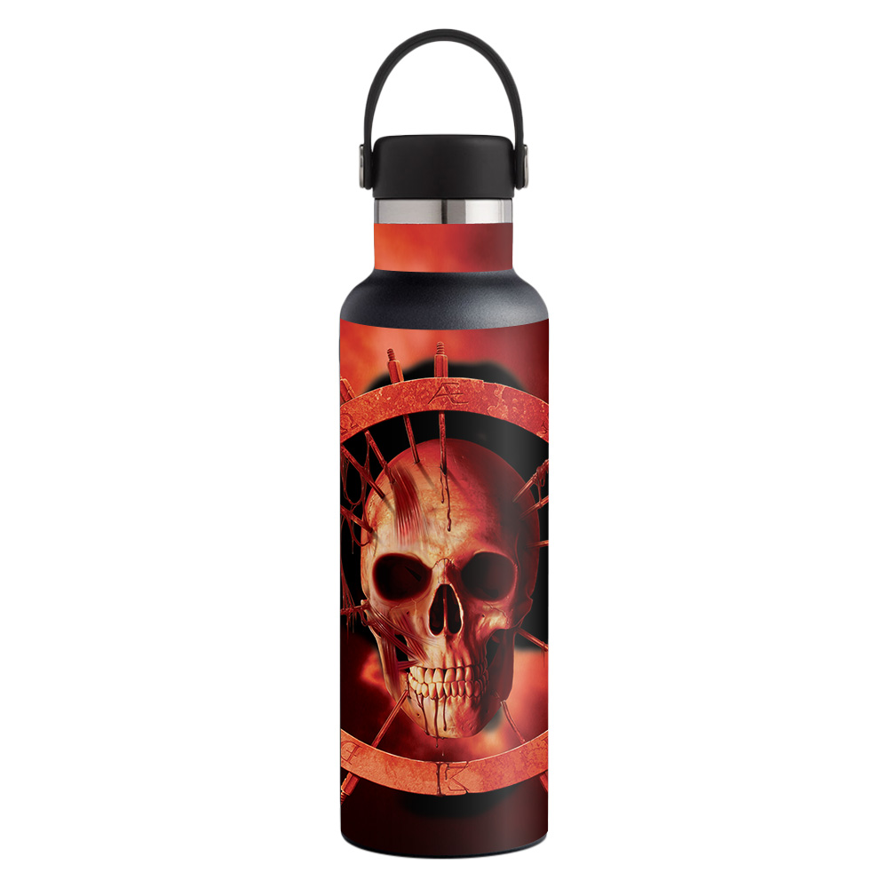 Picture of MightySkins HFST21-Blood Ring Skin for Hydro Flask 21 oz Standard Mouth - Blood Ring