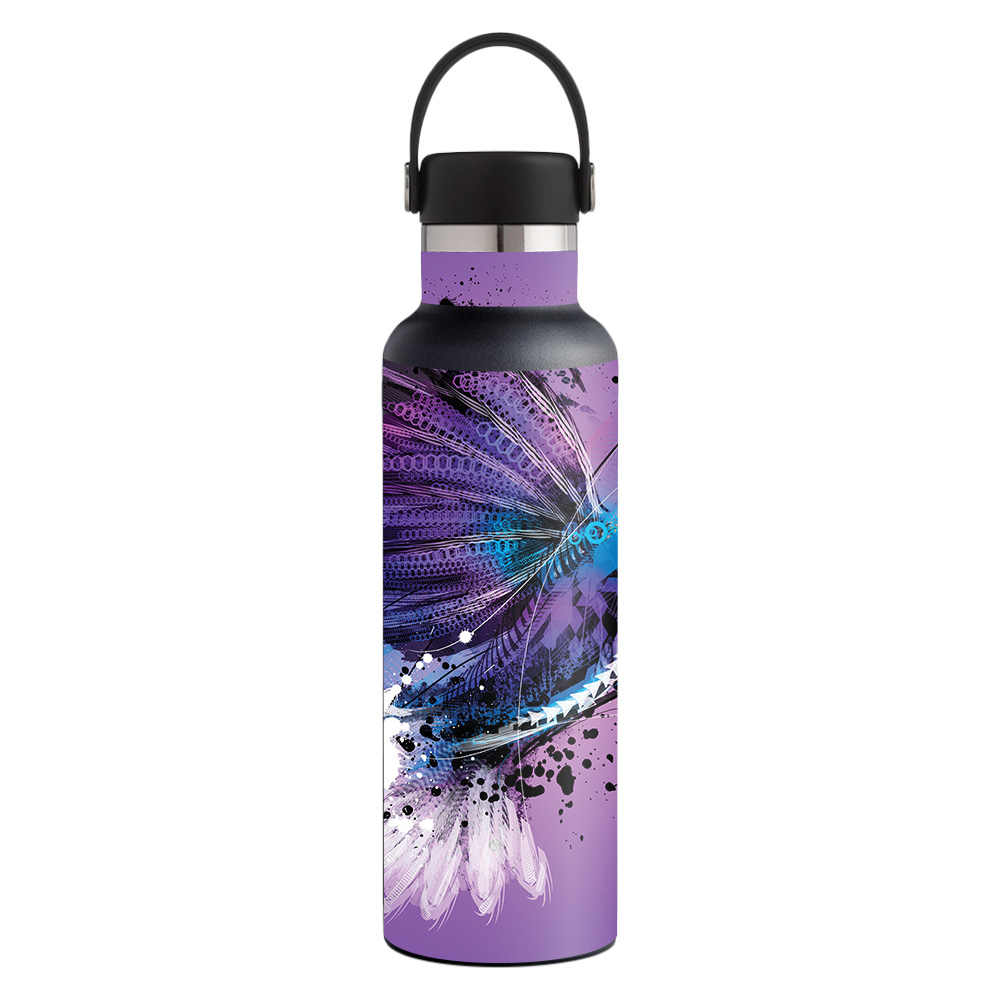Picture of MightySkins HFST21-Blue Jay Skin for Hydro Flask 21 oz Standard Mouth - Blue Jay