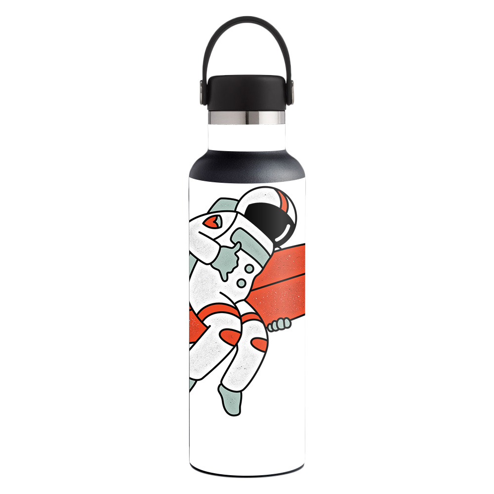 Picture of MightySkins HFST21-Gravitational Surfer Skin for Hydro Flask 21 oz Standard Mouth - Gravitational Surfer