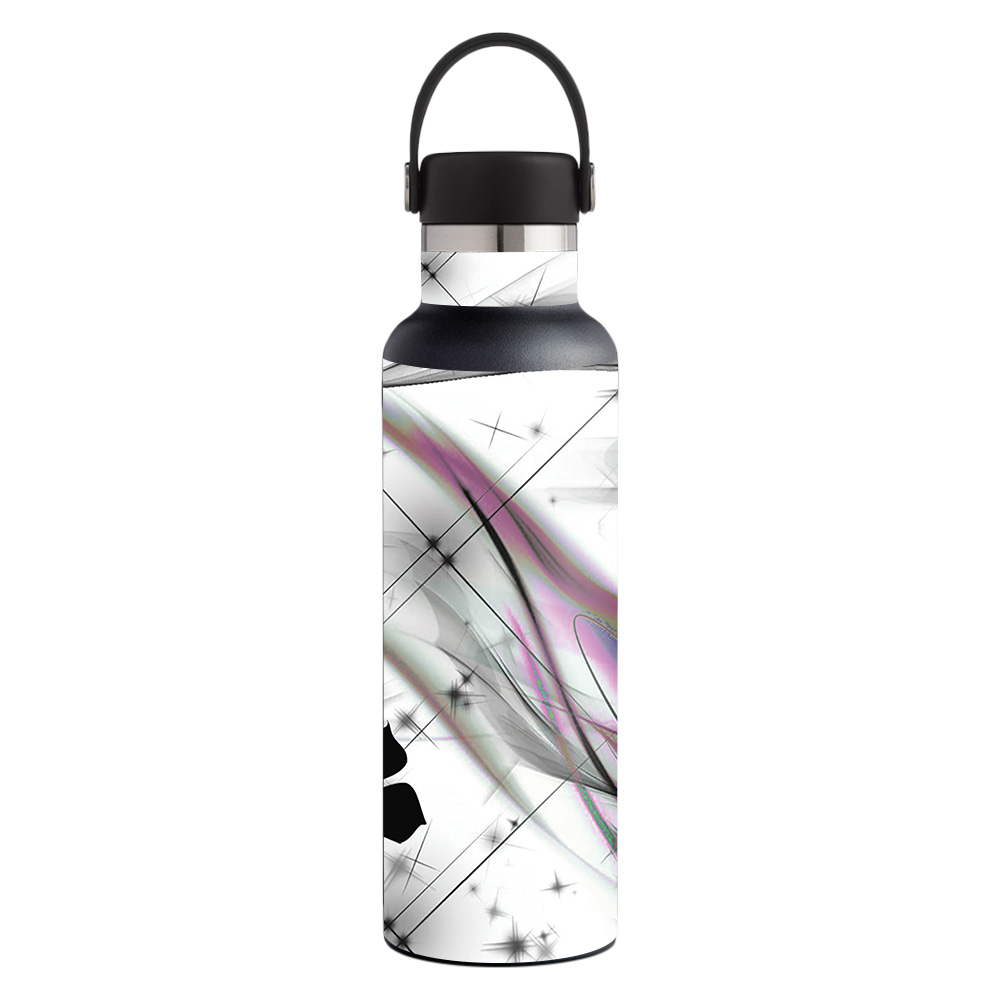 Picture of MightySkins HFST21-Gray World Skin for Hydro Flask 21 oz Standard Mouth - Gray World