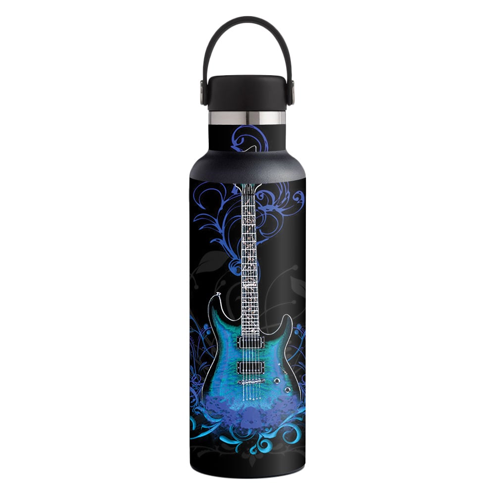 Picture of MightySkins HFST21-Guitar Skin for Hydro Flask 21 oz Standard Mouth - Guitar