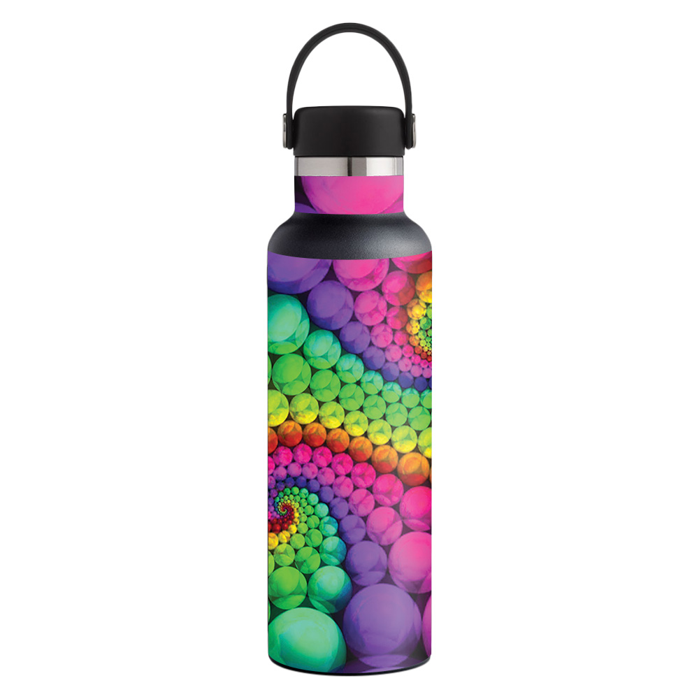 Picture of MightySkins HFST21-Hallucinate Skin for Hydro Flask 21 oz Standard Mouth - Hallucinate