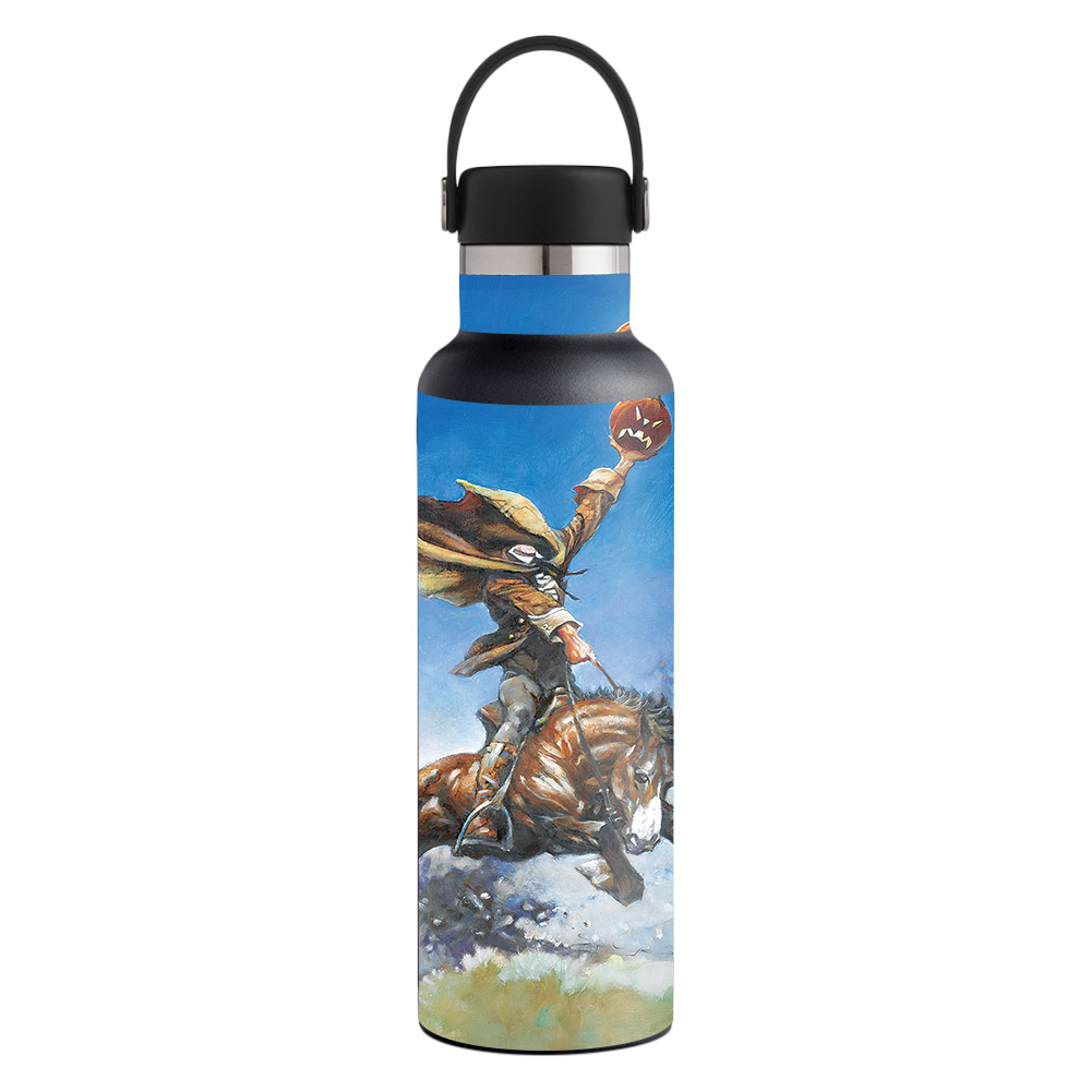 Picture of MightySkins HFST21-Headless Horseman Skin for Hydro Flask 21 oz Standard Mouth - Headless Horseman