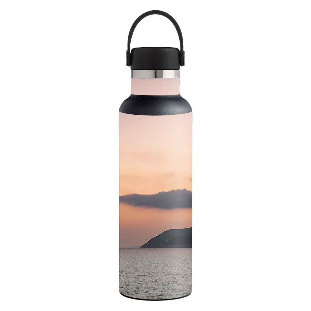 Picture of MightySkins HFST21-Hillside View Skin for Hydro Flask 21 oz Standard Mouth - Hillside View