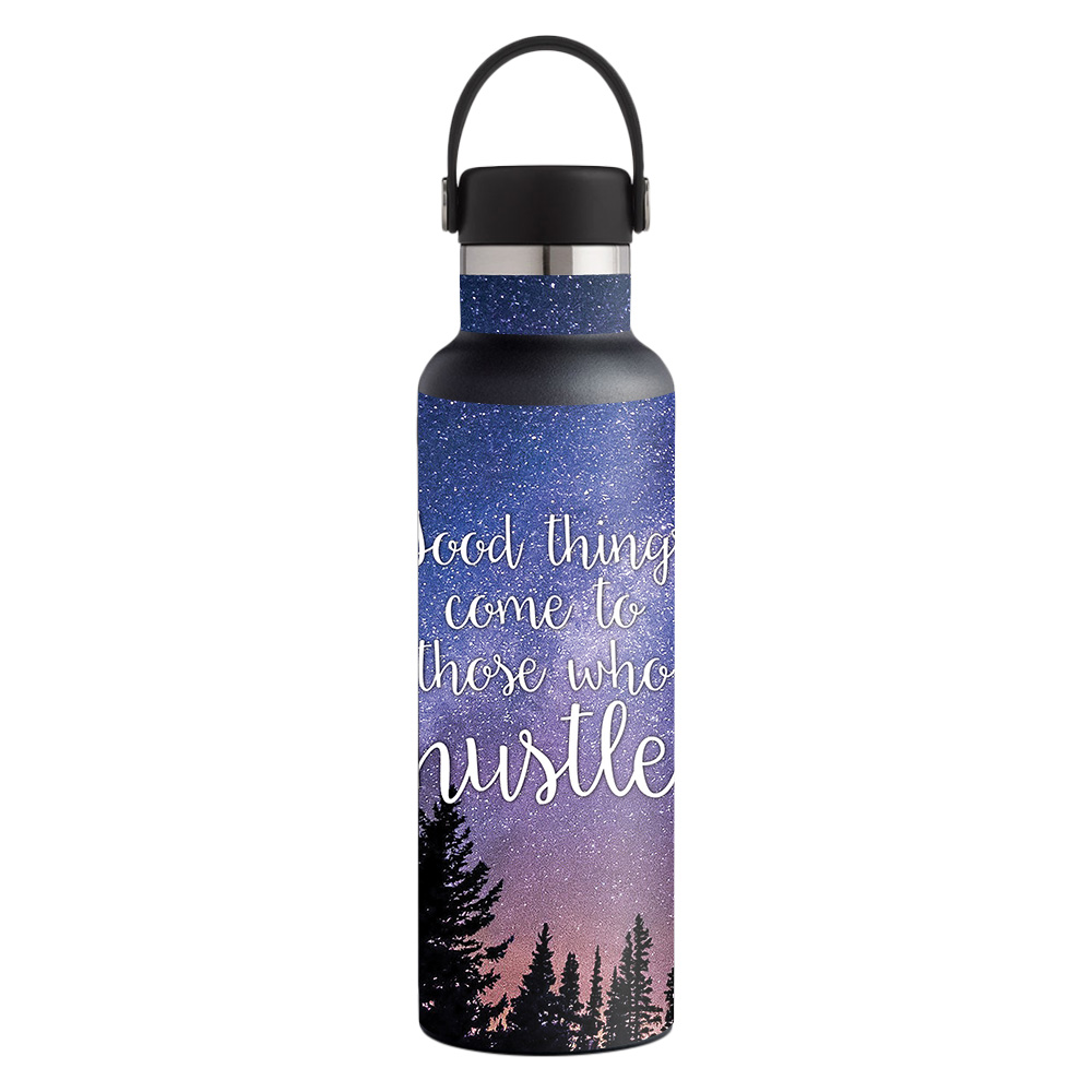 Picture of MightySkins HFST21-Hustle Skin for Hydro Flask 21 oz Standard Mouth - Hustle