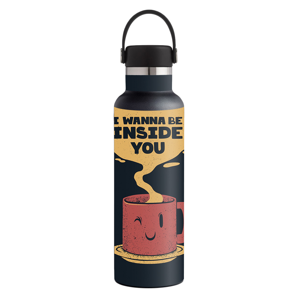 Picture of MightySkins HFST21-I Wanna Be Inside You Skin for Hydro Flask 21 oz Standard Mouth - I Wanna Be Inside You