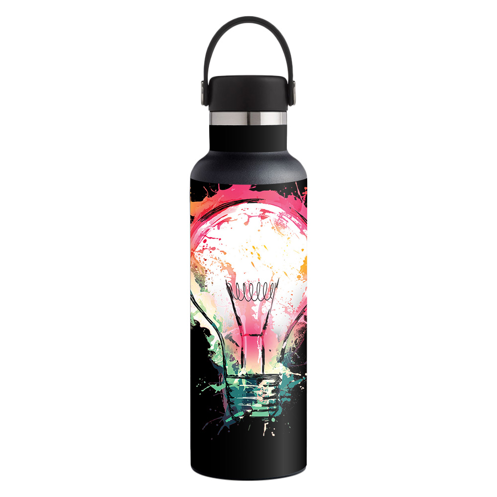 Picture of MightySkins HFST21-Idea Splash Skin for Hydro Flask 21 oz Standard Mouth - Idea Splash