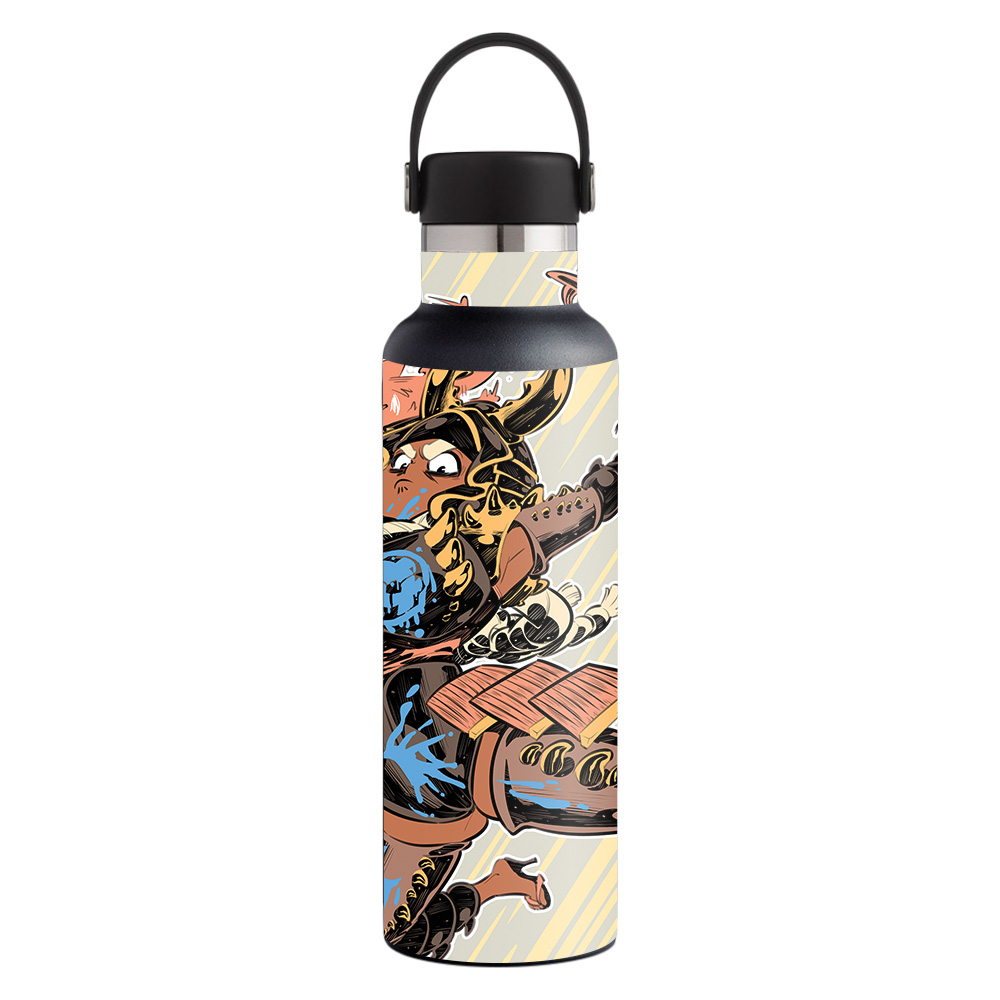 Picture of MightySkins HFST21-Insect Girl Skin for Hydro Flask 21 oz Standard Mouth - Insect Girl