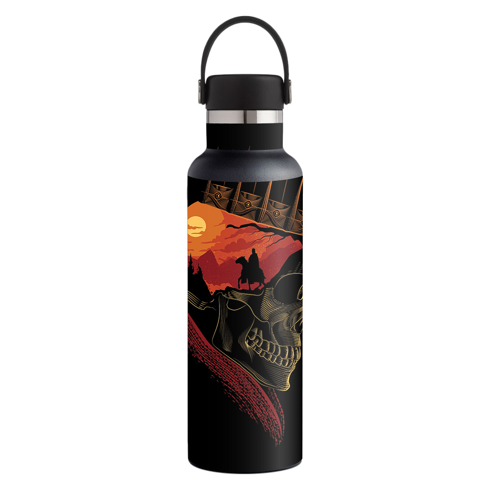 Picture of MightySkins HFST21-King Nothing Skin for Hydro Flask 21 oz Standard Mouth - King Nothing