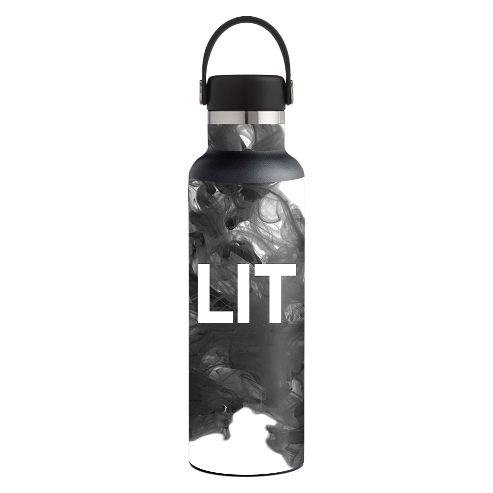 Picture of MightySkins HFST21-Lit Skin for Hydro Flask 21 oz Standard Mouth - Lit