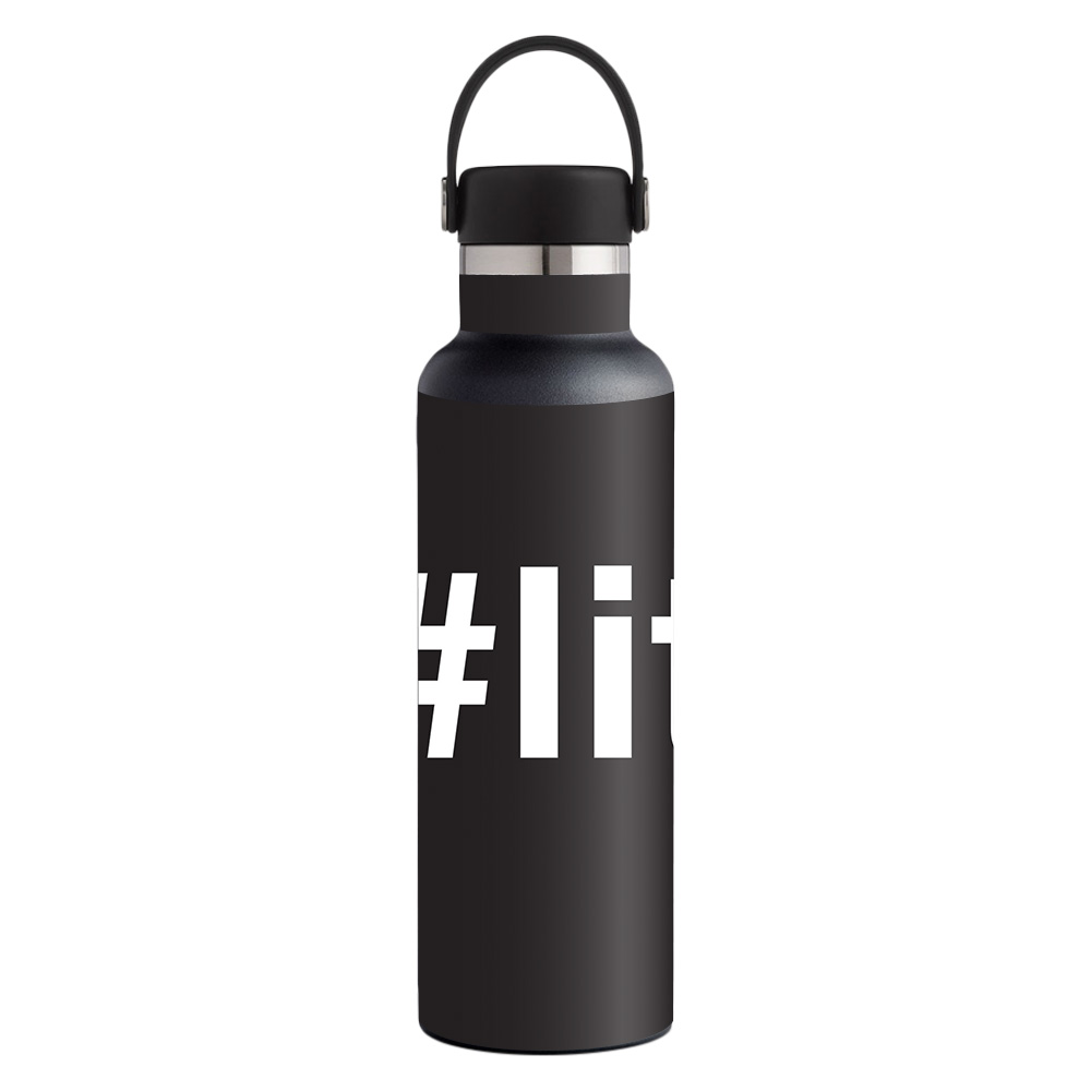 Picture of MightySkins HFST21-Lit 2 Skin for Hydro Flask 21 oz Standard Mouth - Lit 2