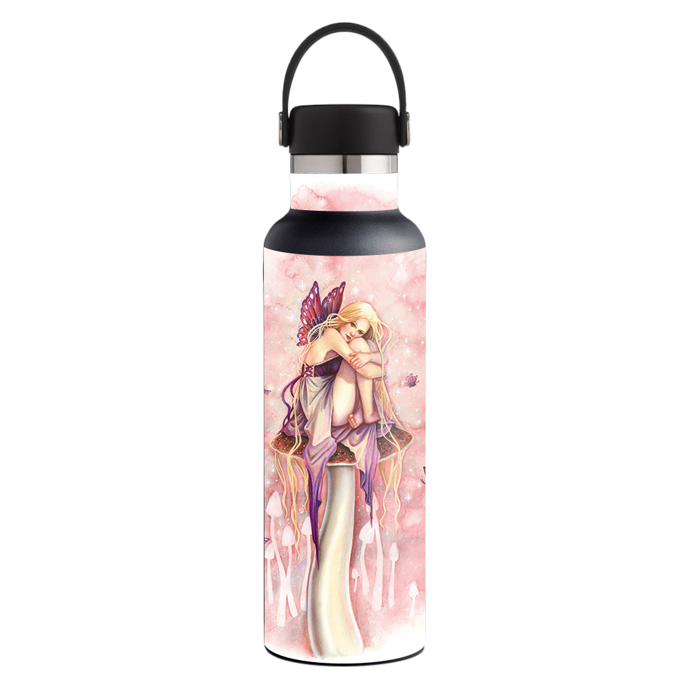 Picture of MightySkins HFST21-Littlest Fairy Skin for Hydro Flask 21 oz Standard Mouth - Littlest Fairy