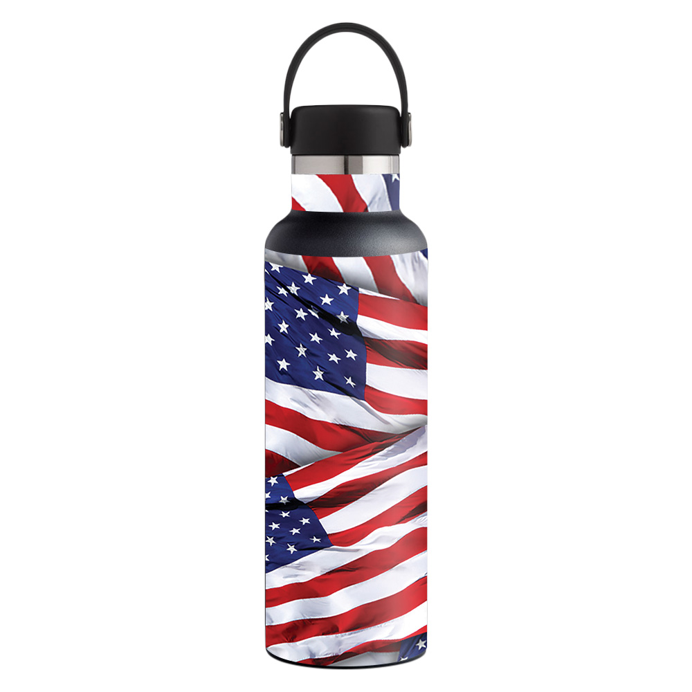 Picture of MightySkins HFST21-Patriot Skin for Hydro Flask 21 oz Standard Mouth - Patriot