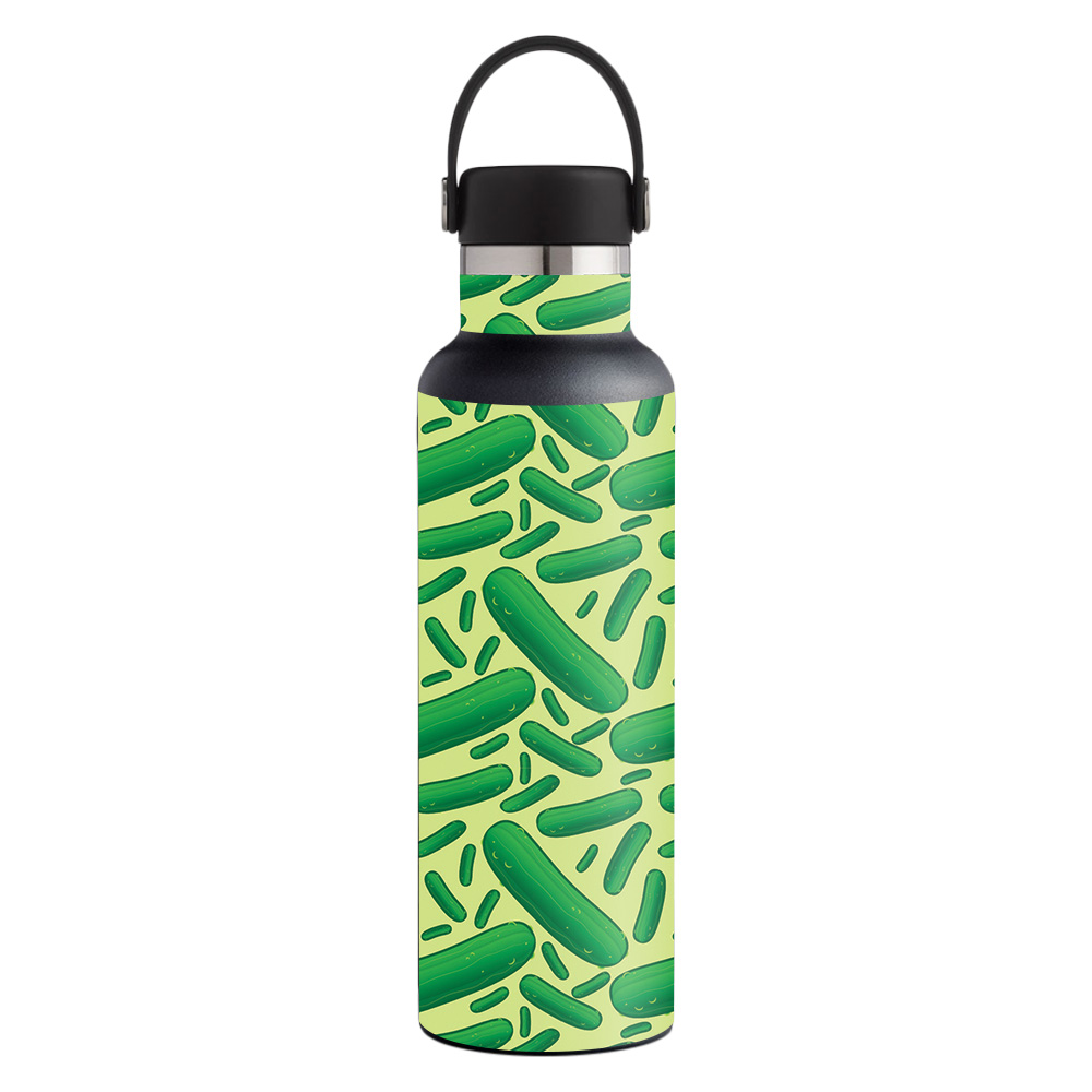 Picture of MightySkins HFST21-Pickles Skin for Hydro Flask 21 oz Standard Mouth - Pickles