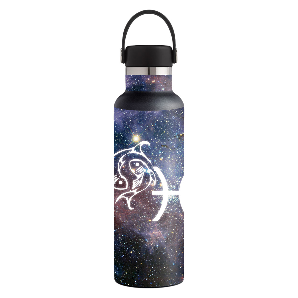 Picture of MightySkins HFST21-Pisces Skin for Hydro Flask 21 oz Standard Mouth - Pisces