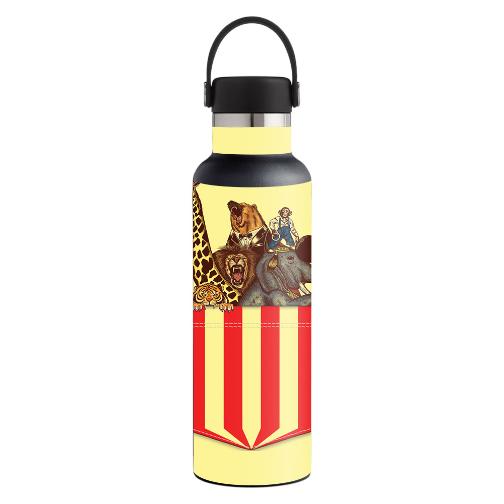 Picture of MightySkins HFST21-Pocket Circus Skin for Hydro Flask 21 oz Standard Mouth - Pocket Circus