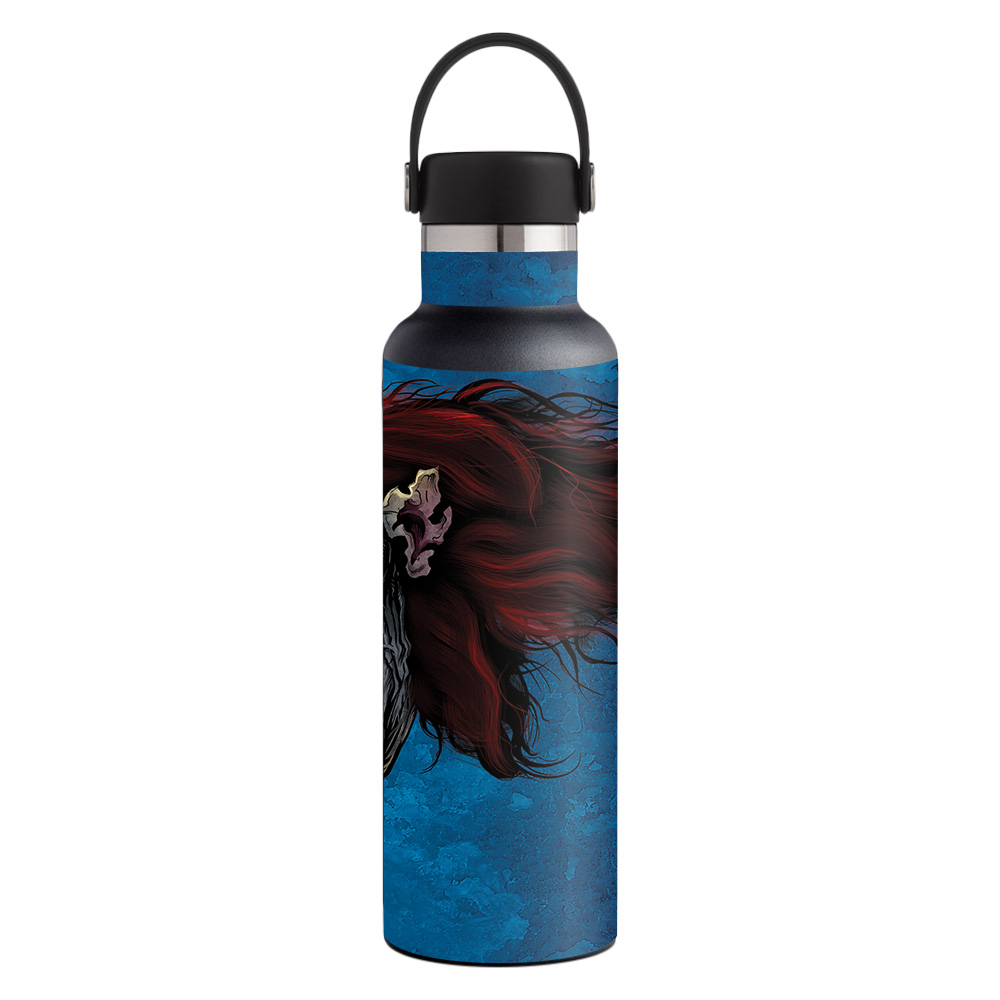 Picture of MightySkins HFST21-Scary Clown Skin for Hydro Flask 21 oz Standard Mouth - Scary Clown