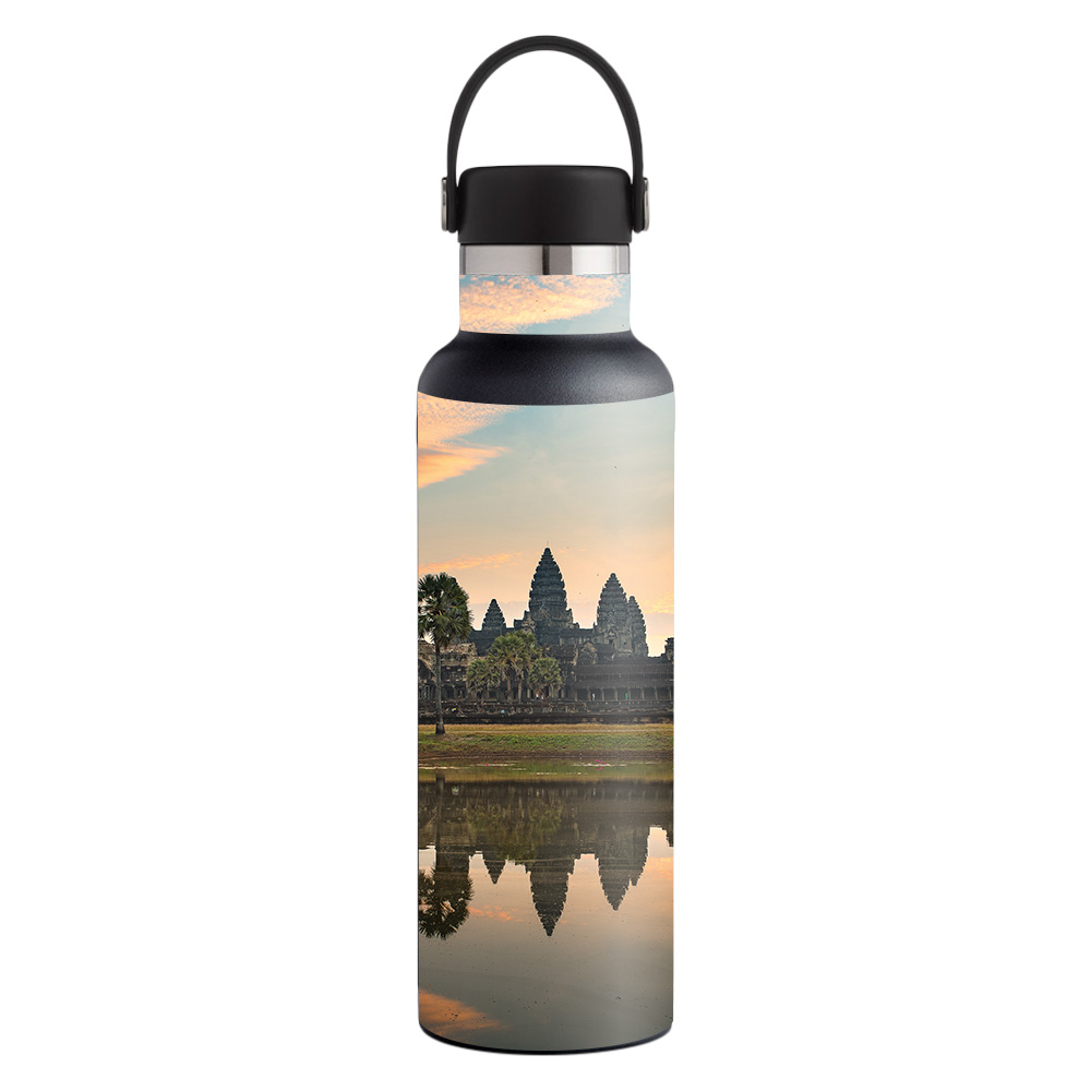 Picture of MightySkins HFST21-Scenic Reflection Skin for Hydro Flask 21 oz Standard Mouth - Scenic Reflection